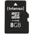 Intenso 8GB MicroSDHC 8Go MicroSDHC Class 10 mémoire flash
