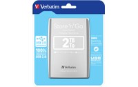Verbatim Store 'n' Go 2 To - Argent - Disque dur externe - 53189