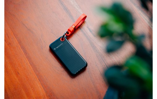 Verbatim Pocket SSD 2 To - Noir et Rouge - SSD externe USB-C