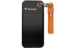 Verbatim Pocket SSD 1 To - Noir et Orange - SSD externe USB-C