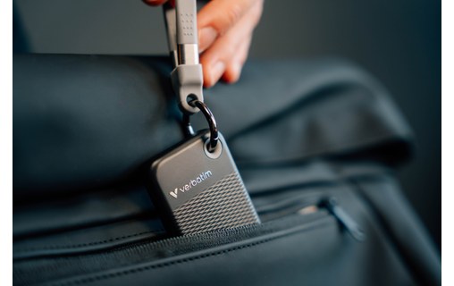 Verbatim Pocket SSD 2 To - Noir et Gris - SSD externe USB-C