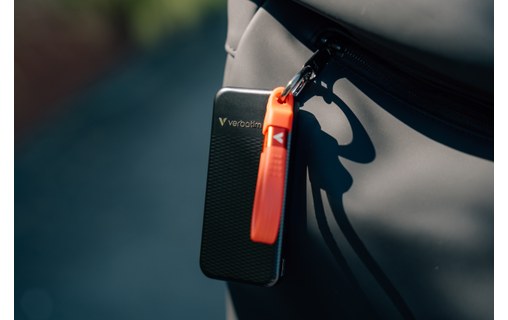 Verbatim Pocket SSD 2 To - Noir et Rouge - SSD externe USB-C