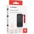 Verbatim Pocket SSD 2 To - Noir et Rouge - SSD externe USB-C