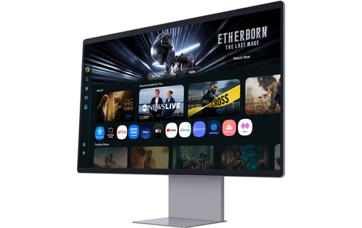 Écran 32" Samsung Smart Monitor M9 M90SF - 4K OLED 165 Hz