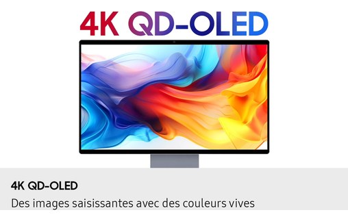 Écran 32" Samsung Smart Monitor M9 M90SF - 4K OLED 165 Hz