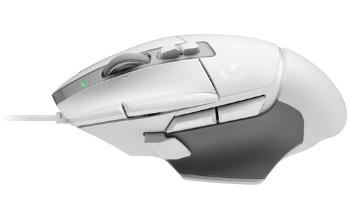 Souris Gaming Logitech G502 X + G240 - Blanche