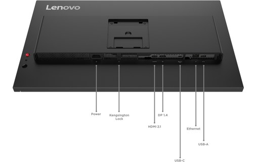 Écran 27" Lenovo ThinkVision T27ud-40 - 4K USB-C