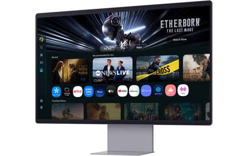 Écran 32" Samsung Smart Monitor M9 M90SF - 4K OLED 165 Hz