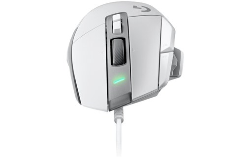 Souris Gaming Logitech G502 X + G240 - Blanche