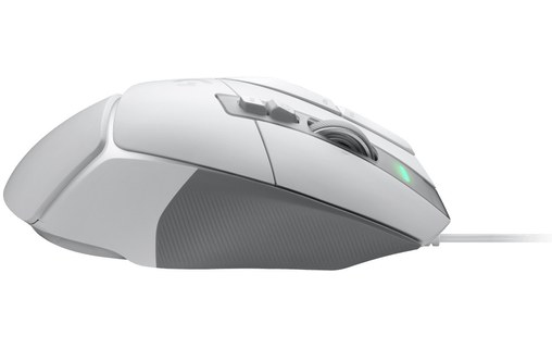 Souris Gaming Logitech G502 X + G240 - Blanche