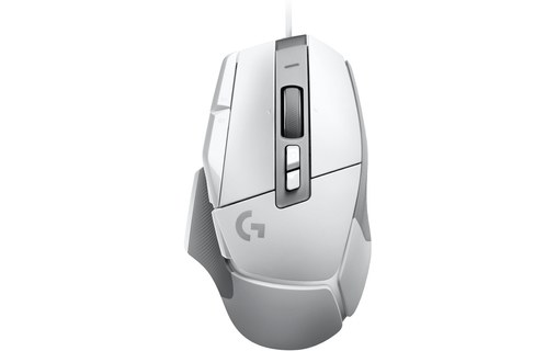 Souris Gaming Logitech G502 X + G240 - Blanche