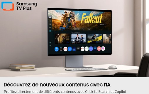 Écran 32" Samsung Smart Monitor M9 M90SF - 4K OLED 165 Hz