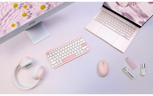 Souris sans fil Asus Fragrance Mouse MD101 - Rose