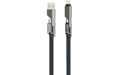 Câble 4Smarts USB-A / USB-C vers USB-C / Lightning 240 W - 1,5 m