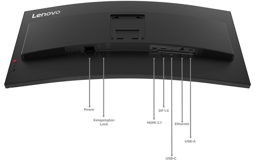 Écran Incurvé 34" Lenovo ThinkVision T34WD-40 - 120 Hz USB-C
