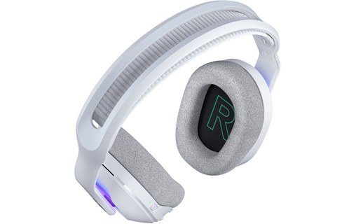 Casque gaming sans fil Logitech G522 Lightspeed, Blanc - Bluetooth