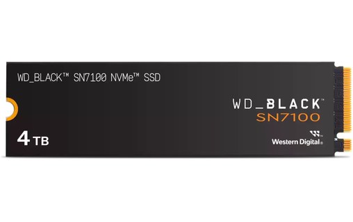 Western Digital WD Black SN7100 4 To - SSD M.2 2280 NVMe PCIe 4.0 TLC