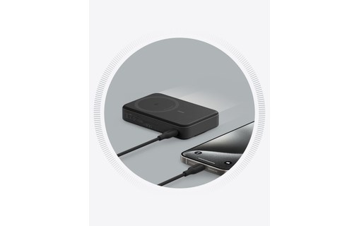 Batterie externe magnétique 10000 mAh - Anker MagCo - Noire