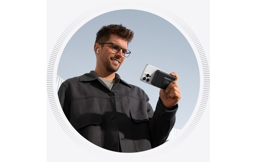 Batterie externe magnétique 10000 mAh - Anker MagCo - Noire