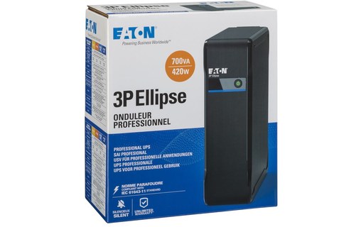 Onduleur Eaton 3P Ellipse 700 FR - 700 VA - 420 W