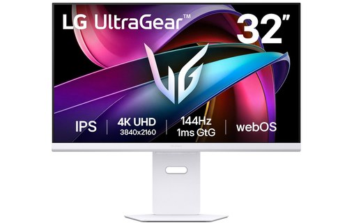 Écran Gaming 32" LG UltraGear 32G810SA-W - 4K 144 Hz USB-C