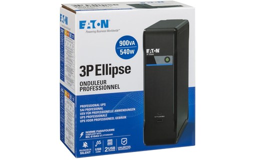 Onduleur Eaton 3P Ellipse 900 USB FR - 900 VA - 540 W