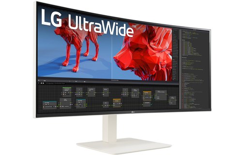 Écran Incurvé 38" LG UltraWide 38BR85QC-W - 144 Hz USB-C Thunderbolt 4