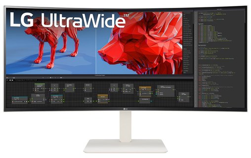 Écran Incurvé 38" LG UltraWide 38BR85QC-W - 144 Hz USB-C Thunderbolt 4