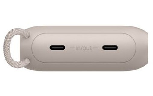 Batterie externe 10000 mAh - Belkin BoostCharge - Écran et câble - Sable