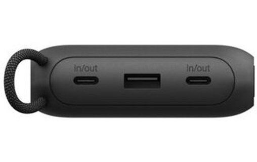 Batterie externe 20000 mAh - Belkin BoostCharge - Écran et câble - Noire