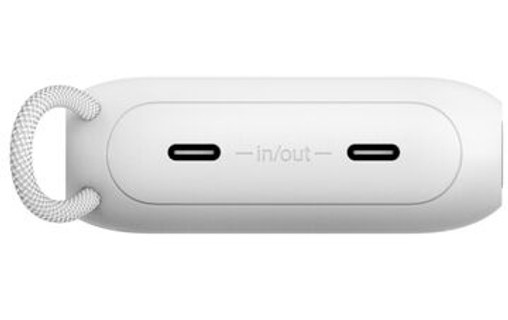 Batterie externe 10000 mAh - Belkin BoostCharge - Écran et câble - Blanche