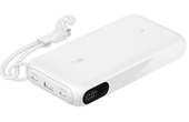 Batterie externe 20000 mAh - Belkin BoostCharge - Écran et câble - Blanche