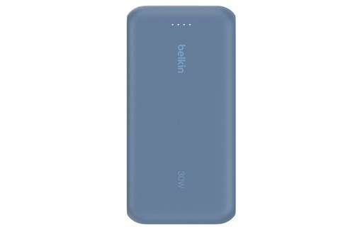 Batterie externe 20000 mAh - Belkin BoostCharge - Câble intégré - Bleue