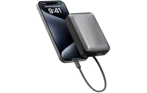 Batterie externe 20000 mAh - 4Smarts Enterprise Compact - Grise