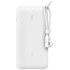 Batterie externe 20000 mAh - Belkin BoostCharge - Écran et câble - Blanche