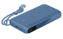 Batterie externe 20000 mAh - Belkin BoostCharge - Écran et câble - Bleue