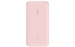 Batterie externe 20000 mAh - Belkin BoostCharge - Câble intégré - Rose