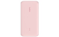 Batterie externe 20000 mAh - Belkin BoostCharge - Câble intégré - Rose