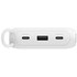 Batterie externe 20000 mAh - Belkin BoostCharge - Écran et câble - Blanche