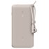 Batterie externe 20000 mAh - Belkin BoostCharge - Écran et câble - Sable