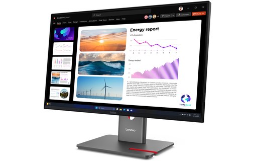 Écran 23,8" Lenovo ThinkVision P24Q-40 - 120 Hz USB-C