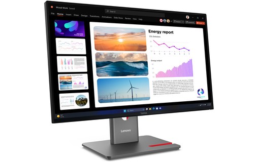 Écran 23,8" Lenovo ThinkVision P24Q-40 - 120 Hz USB-C