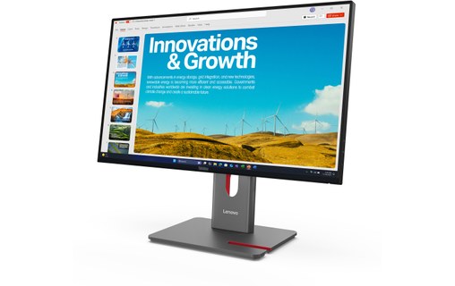 Écran 23,8" Lenovo ThinkVision P24QD-40 - 120 Hz USB-C