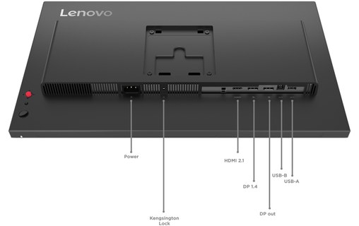 Écran 23,8" Lenovo ThinkVision P24Q-40 - 120 Hz USB-C