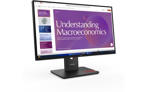 Écran 23,8" Lenovo ThinkVision T24D-40 - 120 Hz USB-C