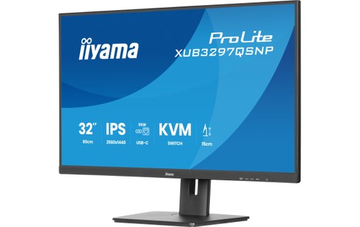 Écran 32" iiyama ProLite XUB3297QSNP-B1 - 4K