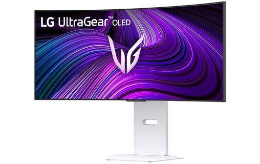 Écran Gaming Incurvé 34" LG UltraGear 34GX90SA-W - OLED 240 Hz USB-C