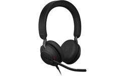 Micro-casque sans fil Jabra Evolve2 40 SE - UC Stereo, Noir - USB, USB-C