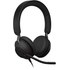 Micro-casque sans fil Jabra Evolve2 40 SE - UC Mono, Noir - USB, USB-C