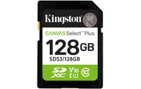 Carte SD Kingston Canvas Select Plus Gen3 128 Go, UHS-I, V10
